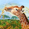 “Miam miam! les fleurs” - 20x30 - Oil canvas